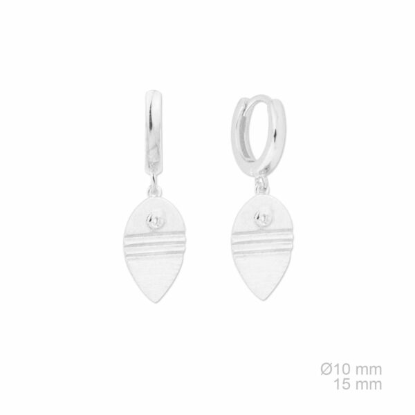 Absolème mini créole argent 925