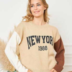 Absolème pull New York camel