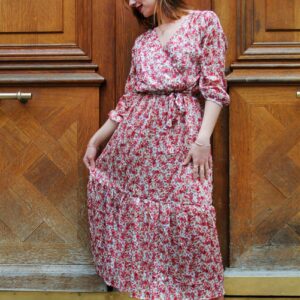 Absolème robe longue fleurie bohème