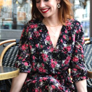 Absolème robe longue fleurie bohème