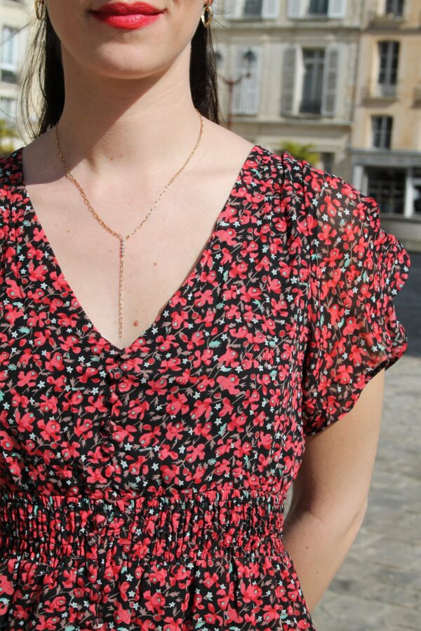 Absolème robe bohème avec dos-nu