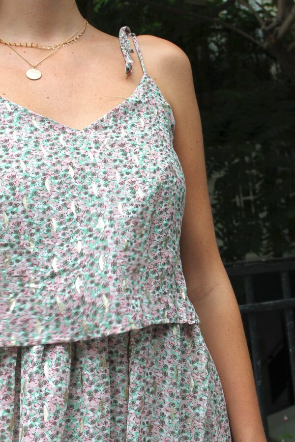 Absolème robe d'été tendance à motif fleuri