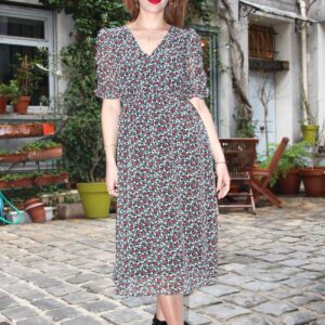 Absolème robe d'été à fleurs