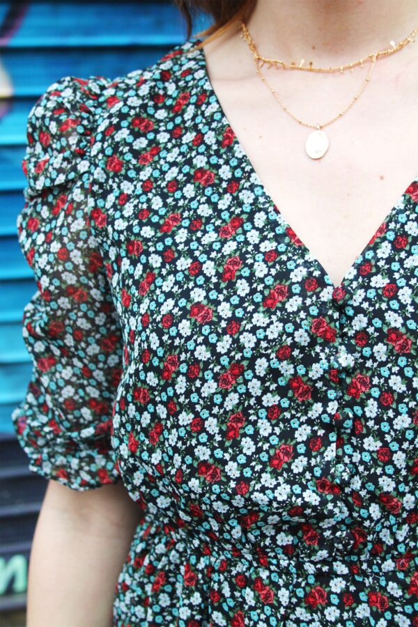 Absolème robe d'été à fleurs
