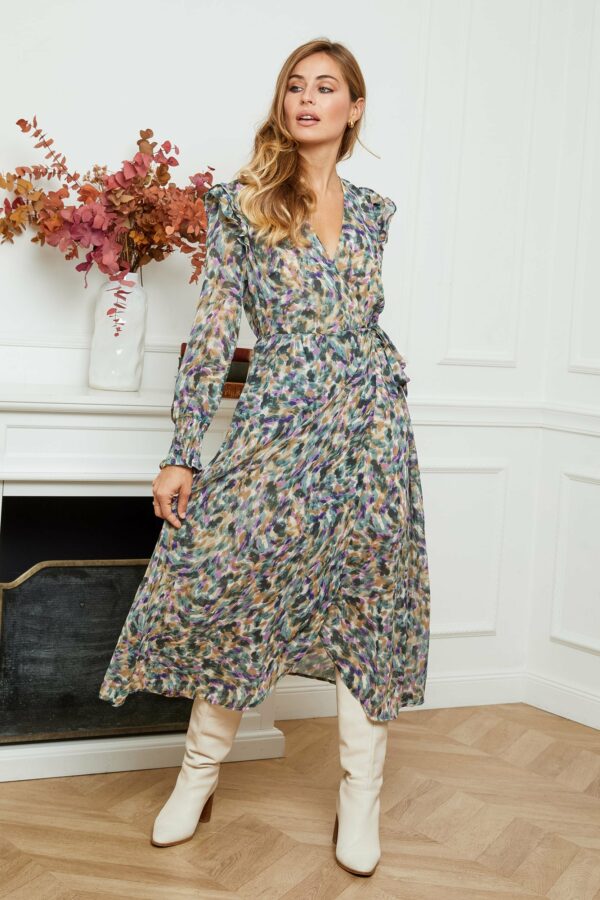 Absolème robe longue fluide