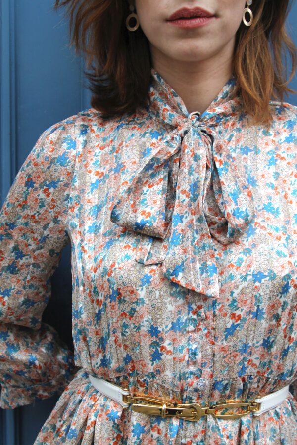 Absolème robe tendance motif fleuri
