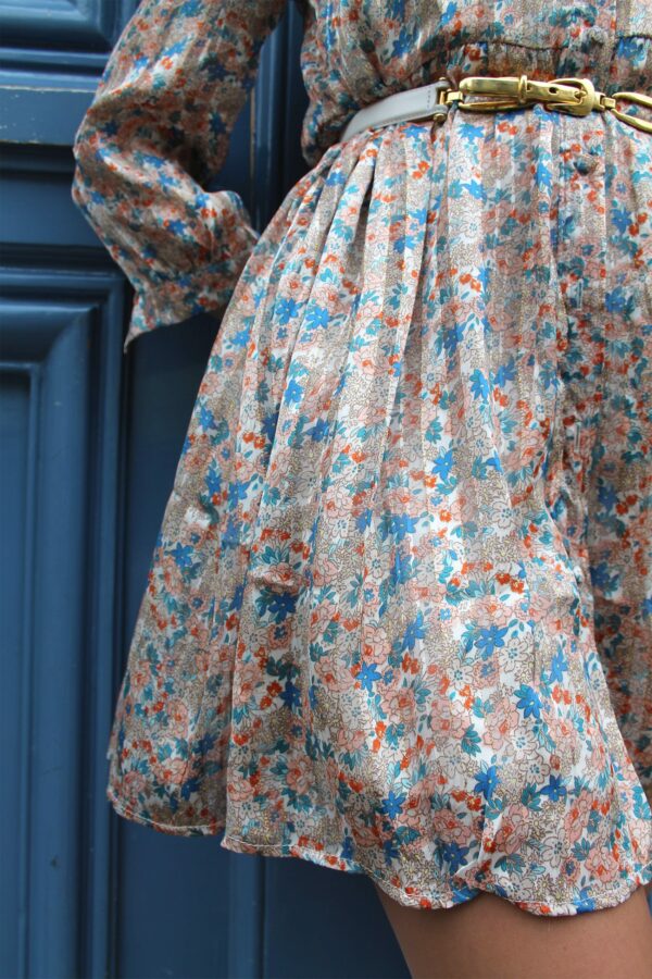 Absolème robe tendance motif fleuri