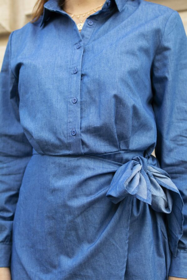 Absolème robe en jean tendance