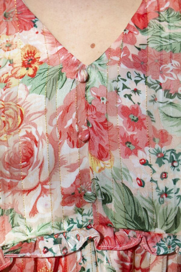 Absolème robe babydoll motif fleuri