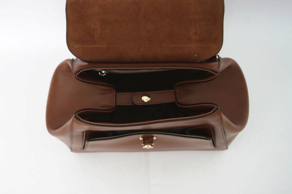 Absolème sac à dos tendance en cuir camel marron