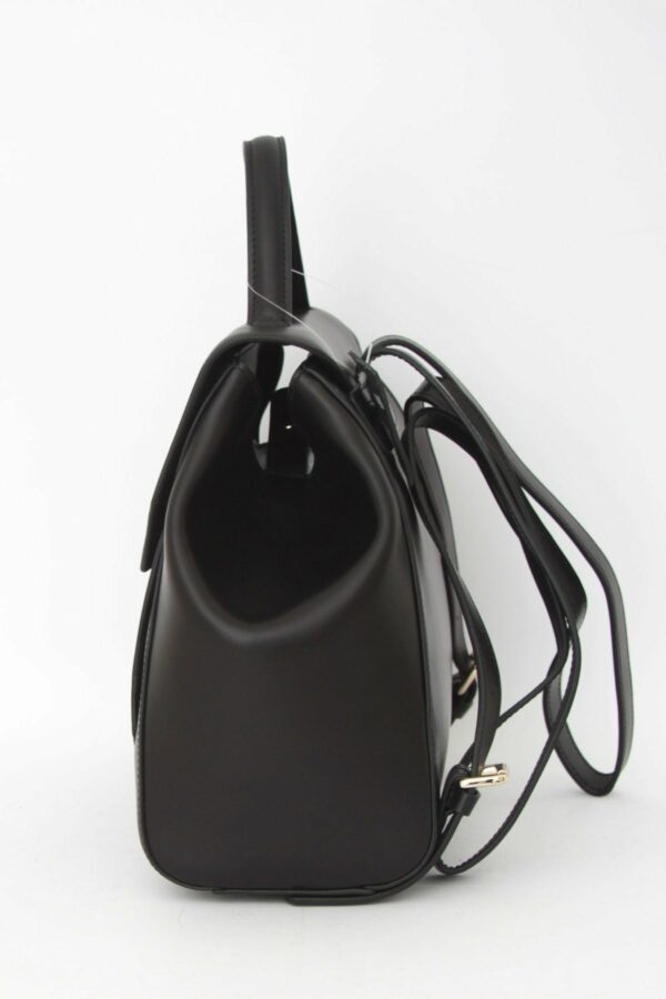 Absolème sac à dos tendance en cuir noir