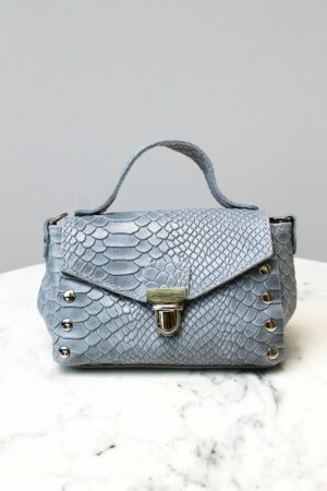 Absolème micro-sac à main en cuir serpent
