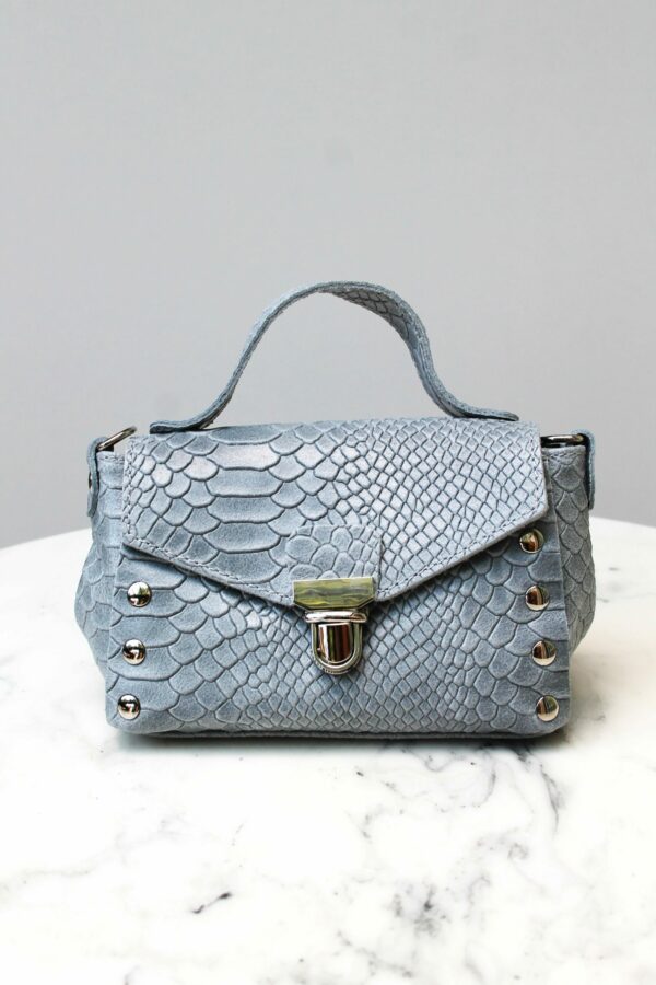 Absolème micro-sac à main en cuir serpent