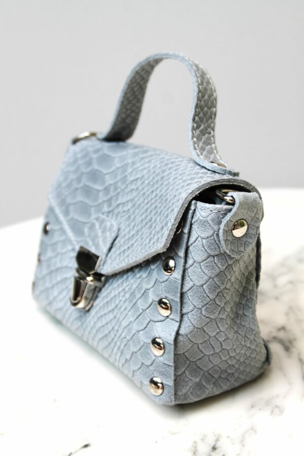 Absolème micro-sac à main en cuir serpent