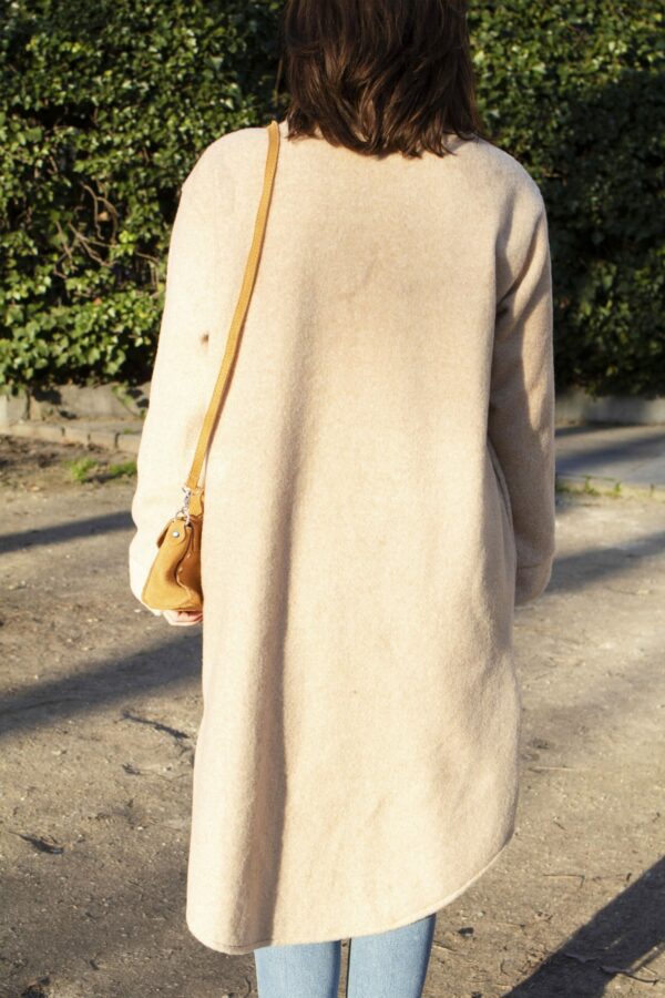 Absolème surchemise longue camel