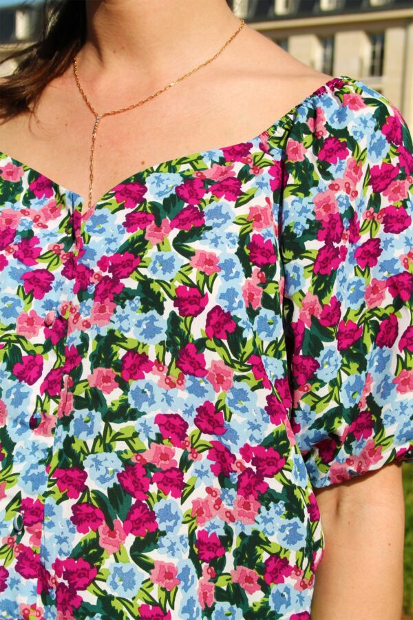 Absolème blouse fleurie