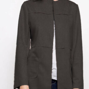 Absolème veste suédine noire tendance