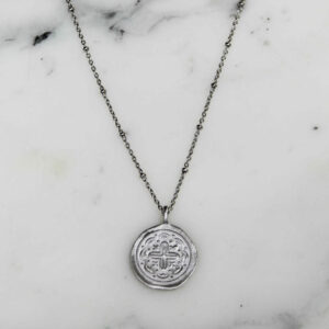 Absolème collier vintage argent 925