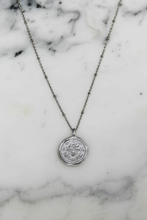 Absolème collier vintage argent 925