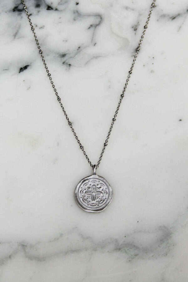 Absolème collier vintage argent 925