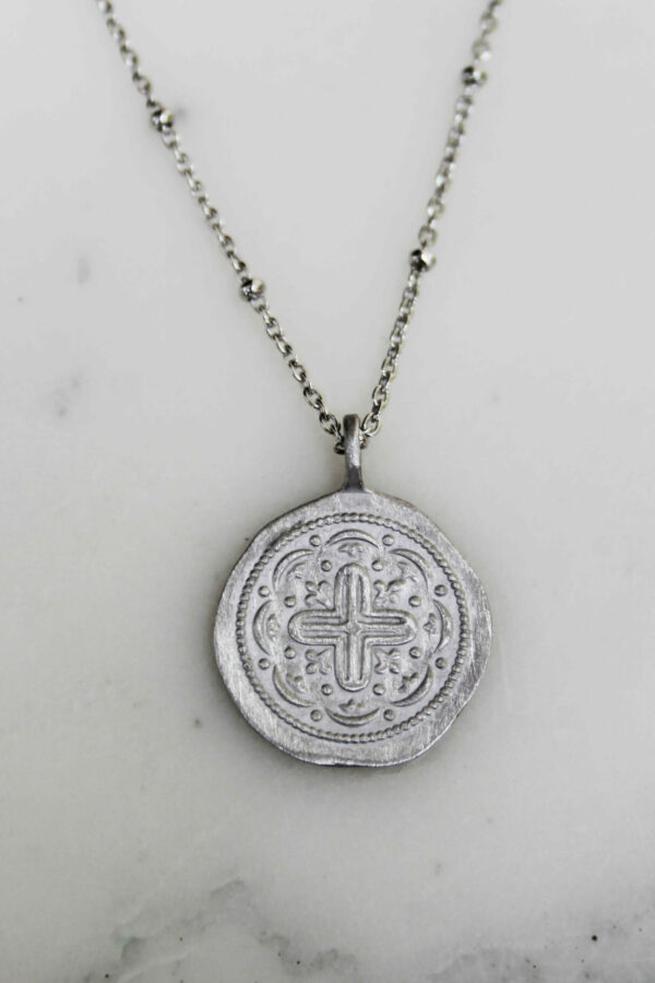 Absolème collier vintage argent 925