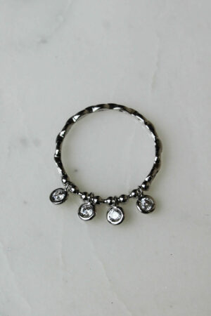 Bague fine pampilles Argent 925