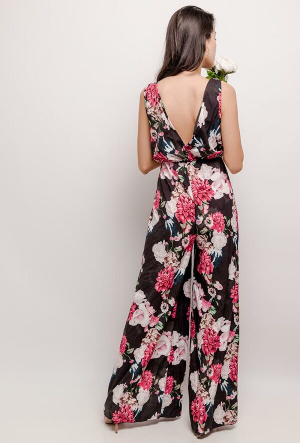 Absolème combinaison pantalon de plage à motif fleuri