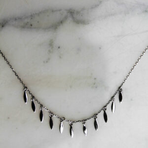 Collier fin à accumuler en argent 925