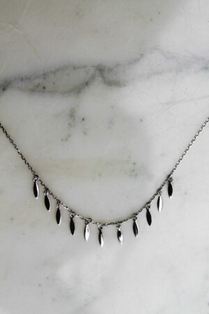 Collier fin à accumuler en argent 925