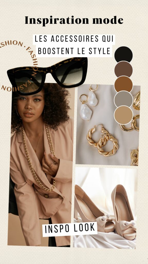 Look mode porter des accessoires