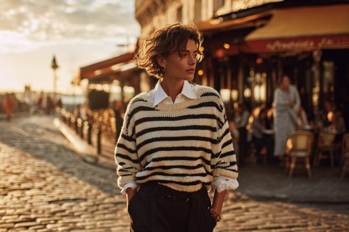 femme avec un look boyfriend femme avec un look boyfriend