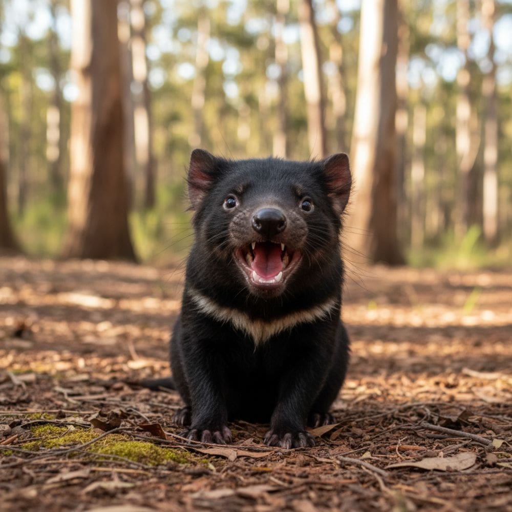 animaux pas si mignons diable de tasmanie