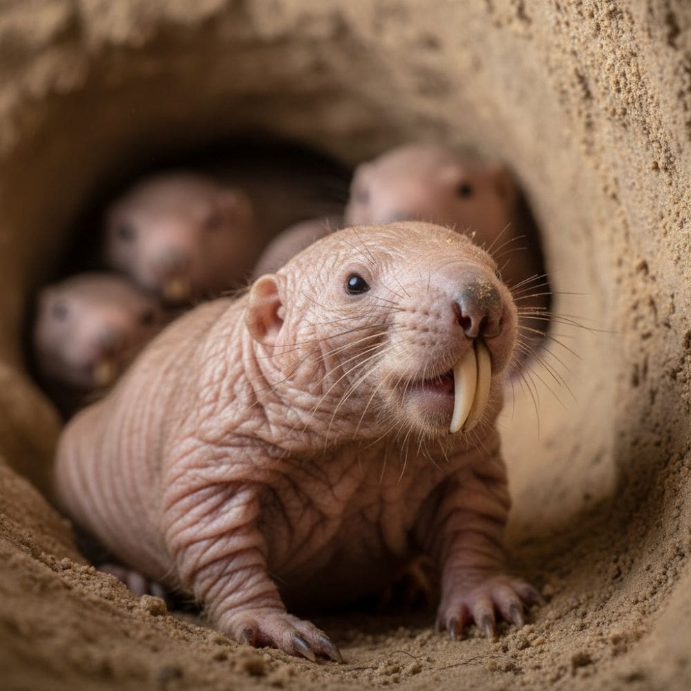 animaux pas si mignons rat taupe