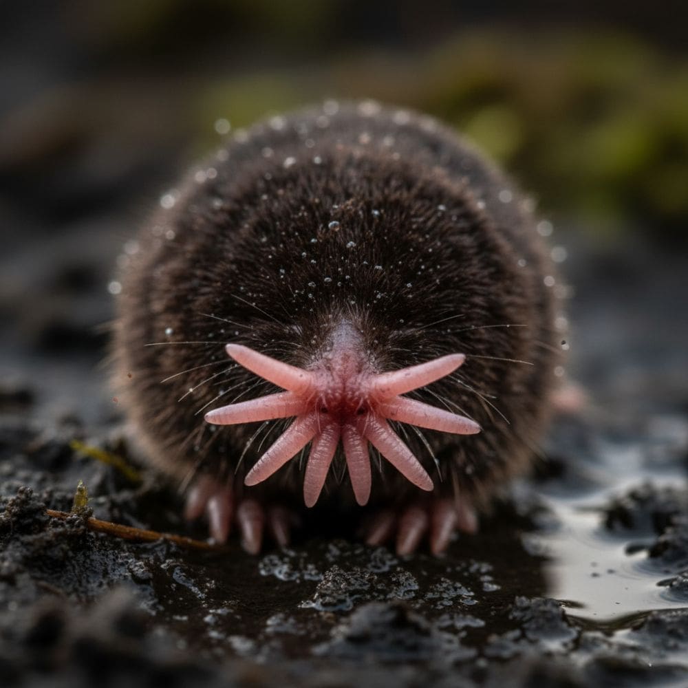animaux pas si mignons taupe nez étoilé