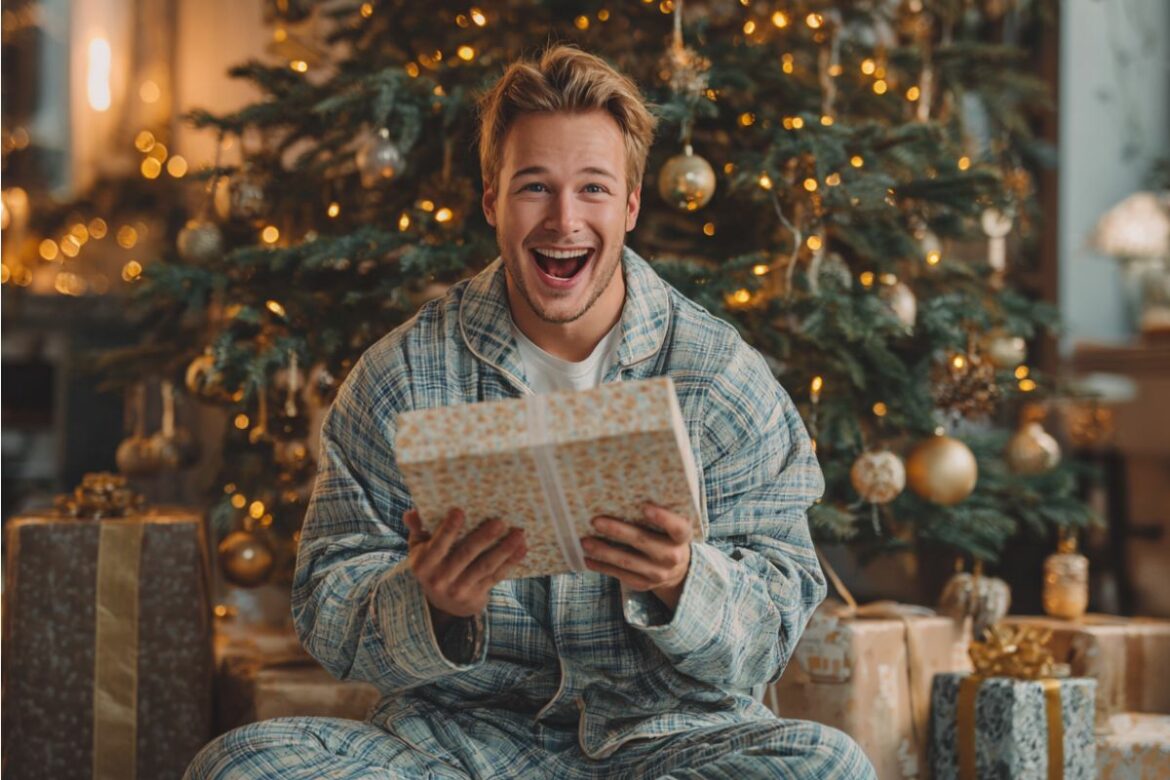 cadeau Noël pyjama homme