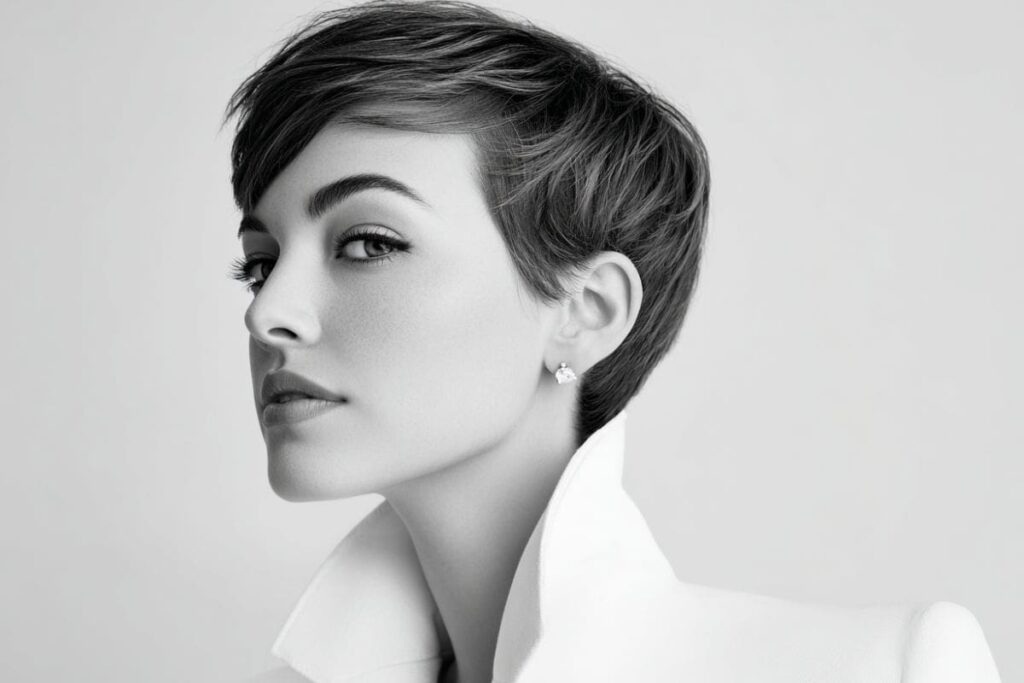 coupe de cheveux pixie cut