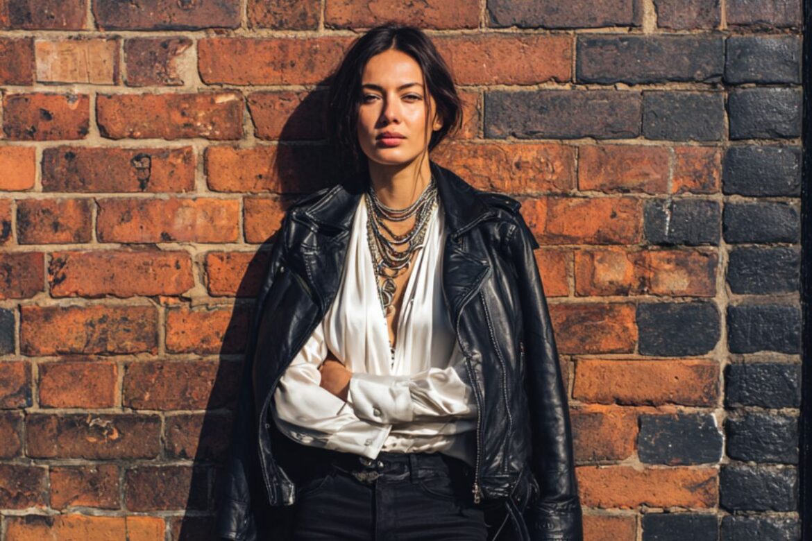 vêtement femme rock chic