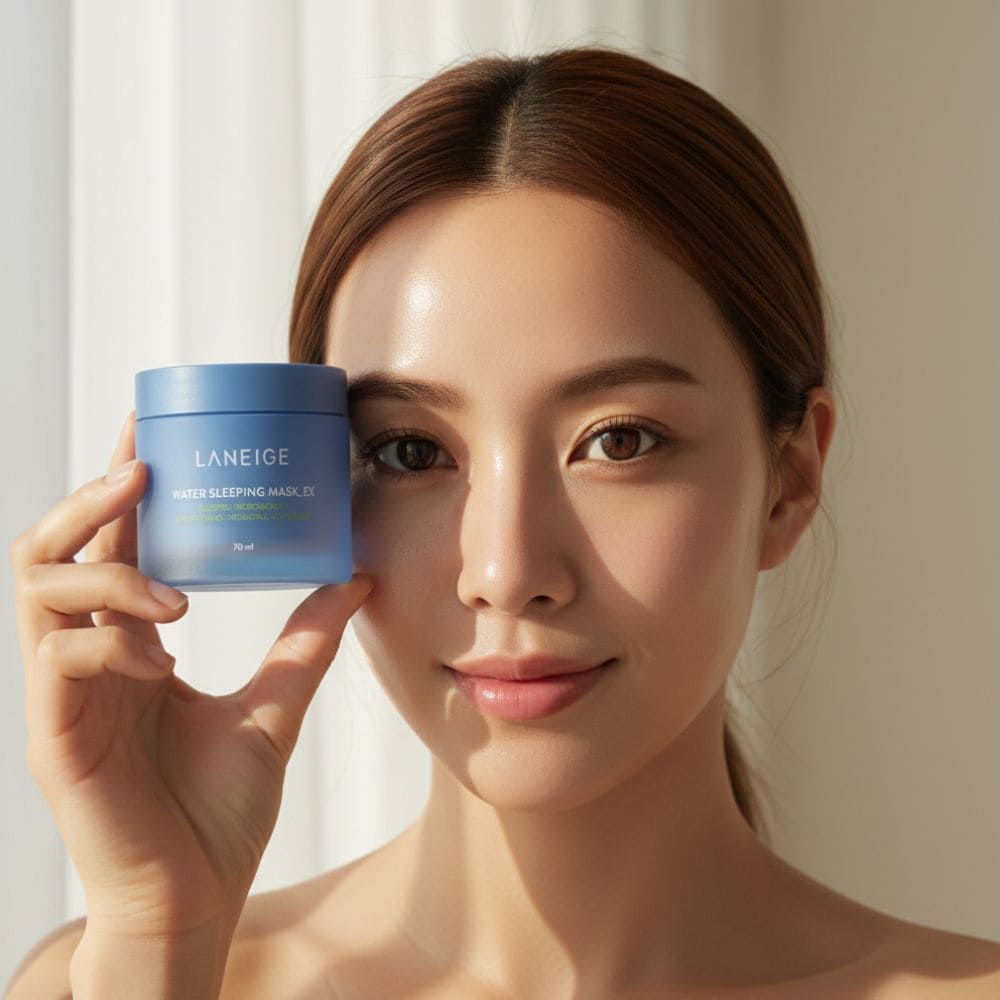 femme glass skin coréenne