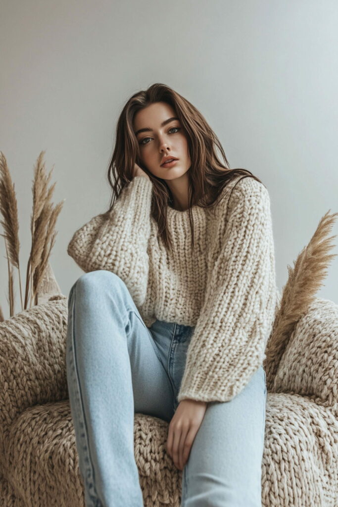 porter le pull bohème femme
