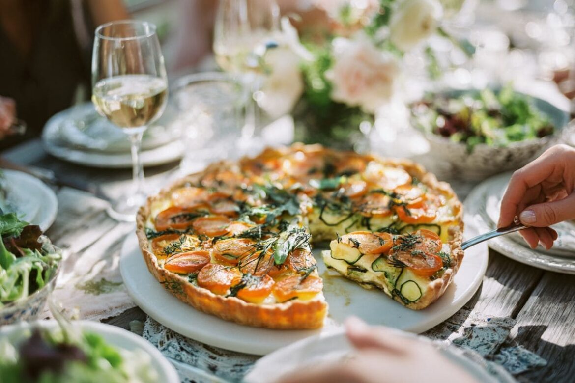 tarte aux légumes sans oeuf