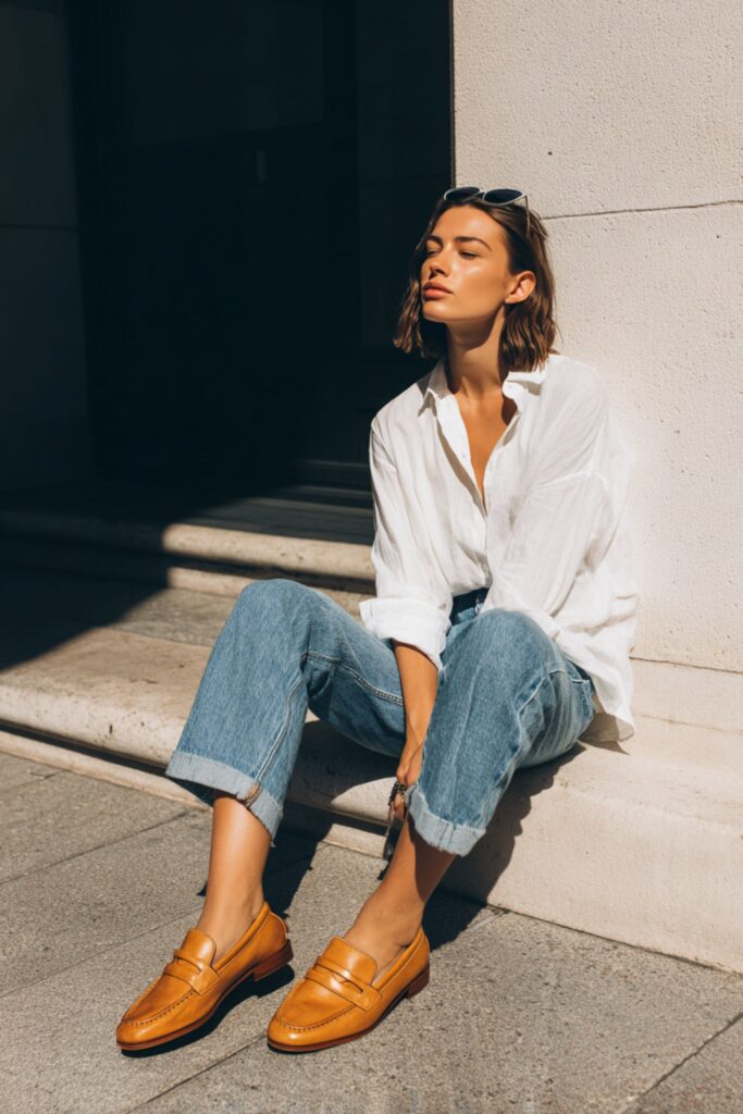 avec quoi porter des chaussures camel