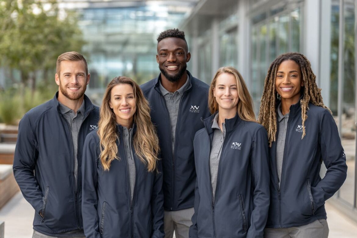 veste personnalisée équipe