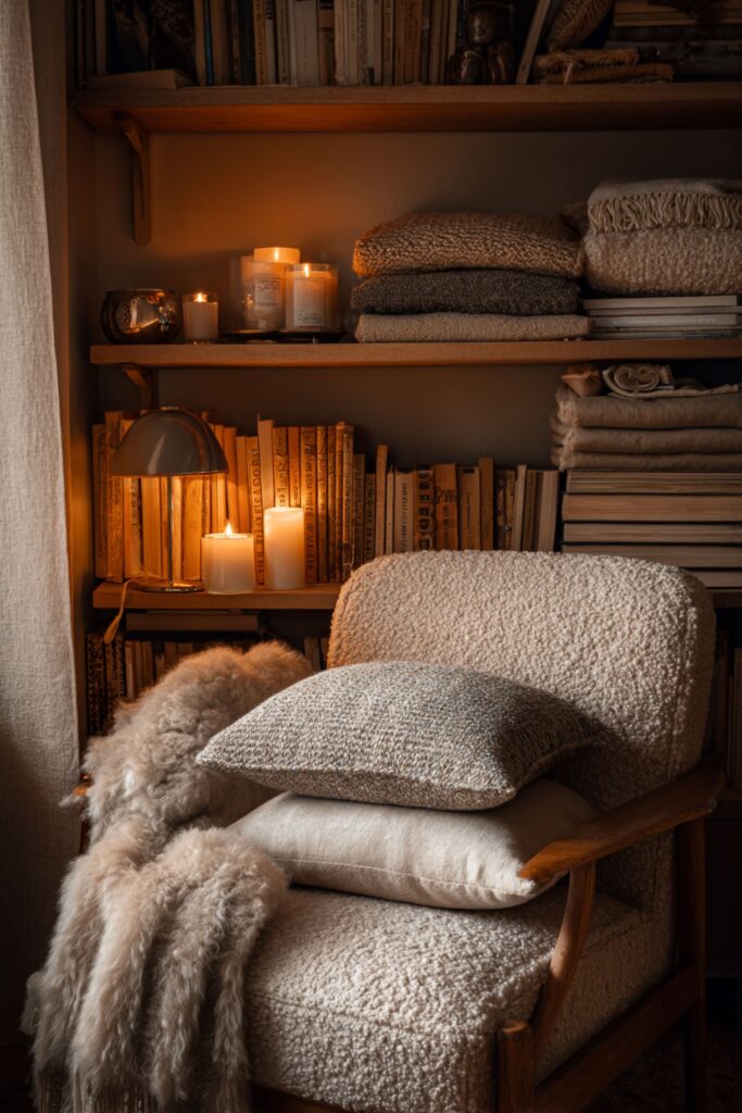 mélanger les textures pour une déco cosy