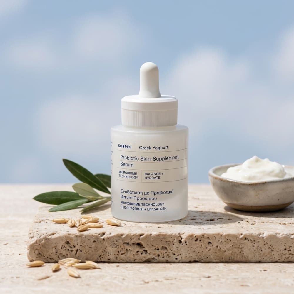 soin Korres aux probiotiques pour la peau