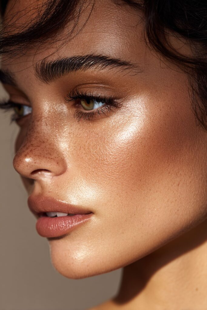 contouring visage