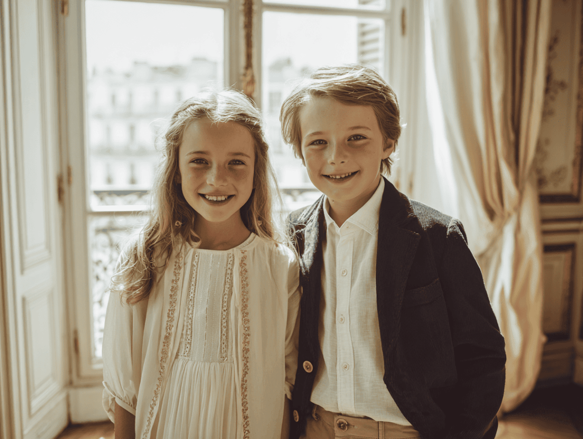look de fête enfant