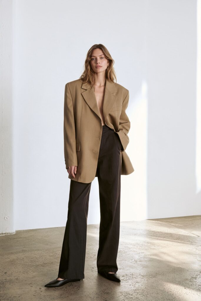 look femme morphologie en A