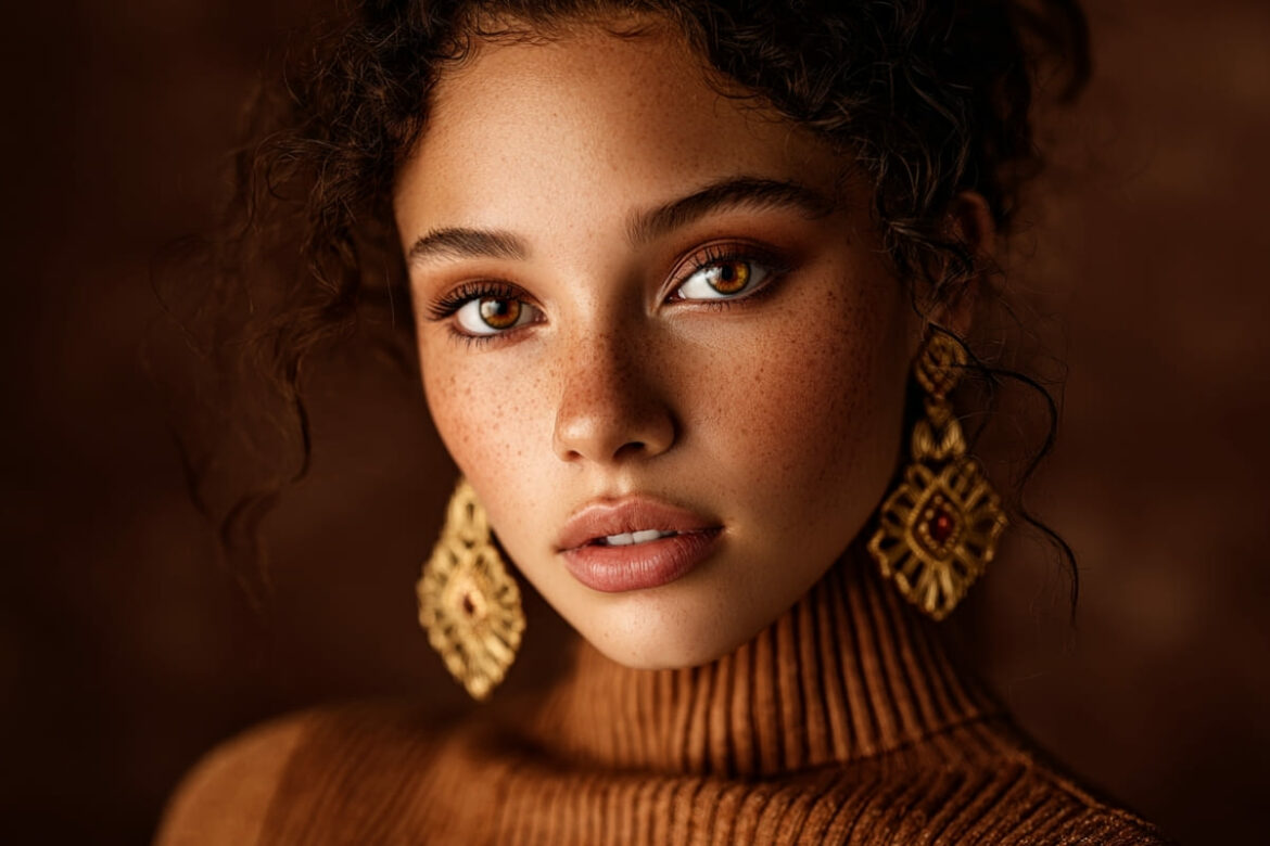 femme colorimétrie automne