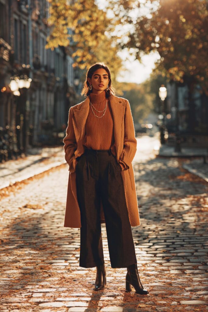 look femme colorimétrie automne