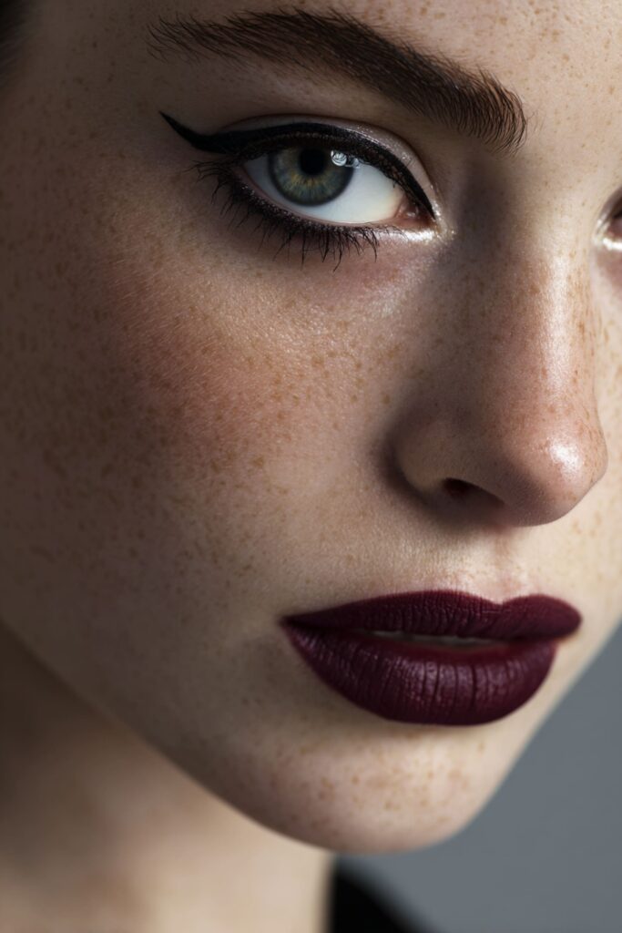 maquillage colorimétrie hiver